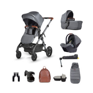 Silver Cross Wave Pushchair + Ultimate Pack-Lunar