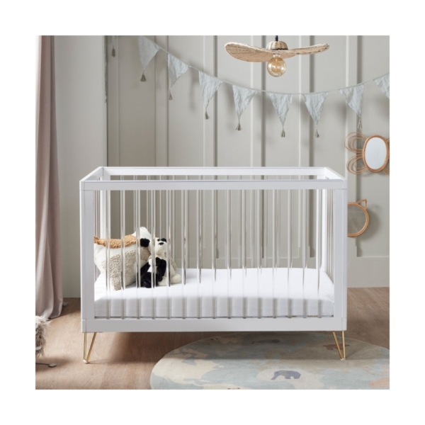 Babymore Kimi Cot Bed-Acrylic