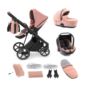 Babystyle Prestige with Vogue Chassis 12 Piece Bundle-Coral/Brow