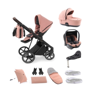Babystyle Prestige with Vogue Chassis 13 Piece Bundle-Coral/Brow