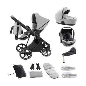 Babystyle Prestige with Vogue Chassis 13 Piece Bundle-Flint/Blac