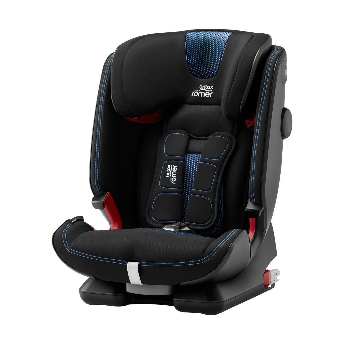 Britax Advansafix IV R Group 1/2/3 Car Seat-Cool Flow Blue