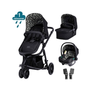 Cosatto Giggle 3in1 i-size Bundle-Silhouette