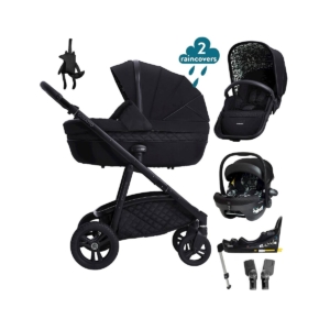 Cosatto Wow Continental Car Seat and I-Size Base Bundle-Silhouet