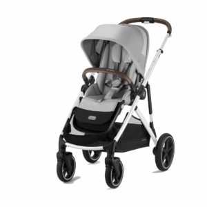 Cybex Gazelle S Silver Frame Pushchair-Lava Grey