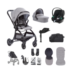 Junior Jones Aylo 12 Piece Travel System with Cybex Aton B2 Car