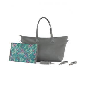 Kinderkraft Treasure Bag Nature Vibes-Dark Grey