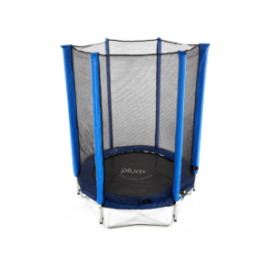 Plum Play 4.5ft Junior Trampoline and Enclosure-Blue