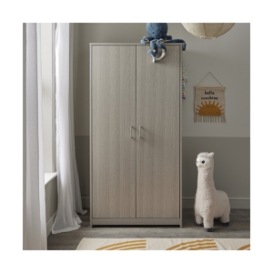 Babymore Caro Wardrobe-Grey Wash