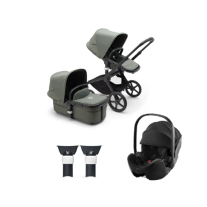Bugaboo Fox 5 (Baby Safe 5Z) Travel System Bundle - Black/Forest