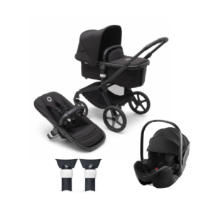 Bugaboo Fox 5 (Baby Safe 5Z) Travel System Bundle - Black/Midnig