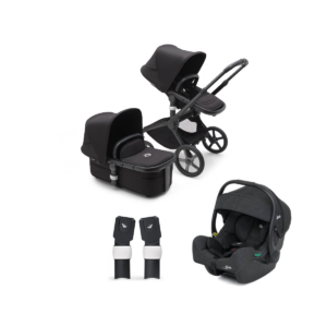 Bugaboo Fox 5 (i-Gemm 3) Travel System Bundle - Black/Midnight B