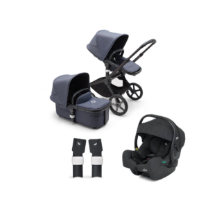 Bugaboo Fox 5 (i-Gemm 3) Travel System Bundle - Graphite/Stormy