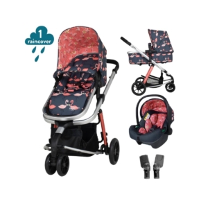 Cosatto Giggle 2in1 i-size Bundle-Pretty Flamingo