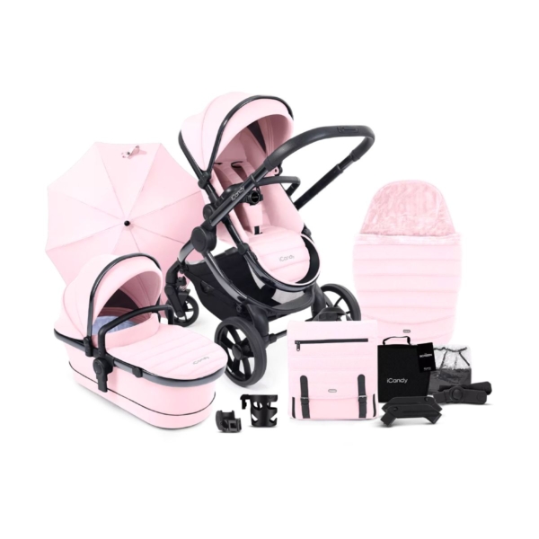 iCandy Peach 7 Complete Pushchair Summer Bundle-Blush