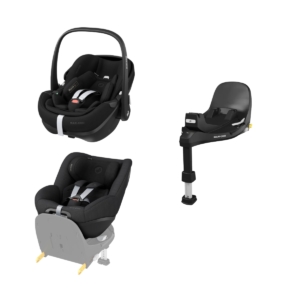 Maxi Cosi 360 Family PRO Bundle-Essential Black