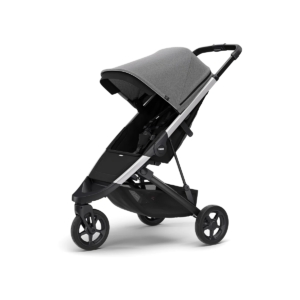 Thule Spring City Complete Pushchair-Aluminium/Grey Melange
