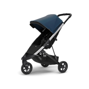 Thule Spring City Complete Pushchair-Aluminium/Majolica Blue