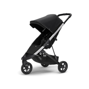 Thule Spring City Complete Pushchair-Aluminium/Midnight Black