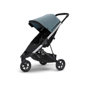 Thule Spring City Complete Pushchair-Aluminium/Teal Melange