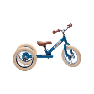 Hippychick Trybike 2in1 Steel Balance Trike Bike-Vintage Blue