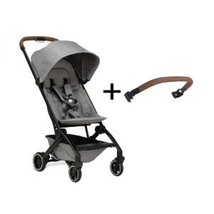 Joolz Aer+ Pushchair & Bumper Bar Bundle-Delightful Grey/Brown C