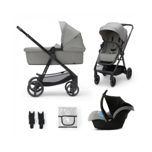 Kinderkraft Newly 3in1 Travel System-Moonlight Grey