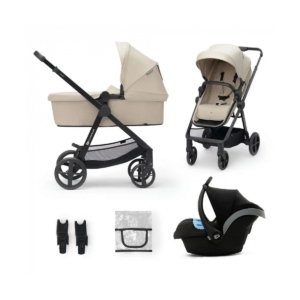 Kinderkraft Newly 3in1 Travel System-Sand Beige