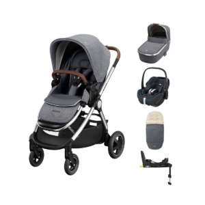 Maxi Cosi Adorra Luxe Pebble 360 Pro Travel System-Twillic Grey