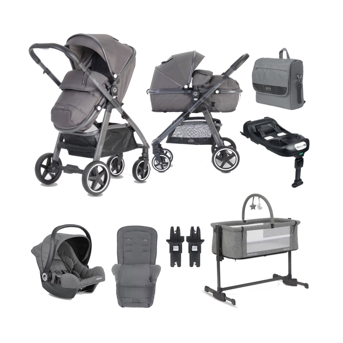 miniuno Toura Special Edition Bundle-Gunmetal