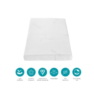 Tutti Bambini Natural Coir Fibre Cot Mattress (60 x 120 cm)