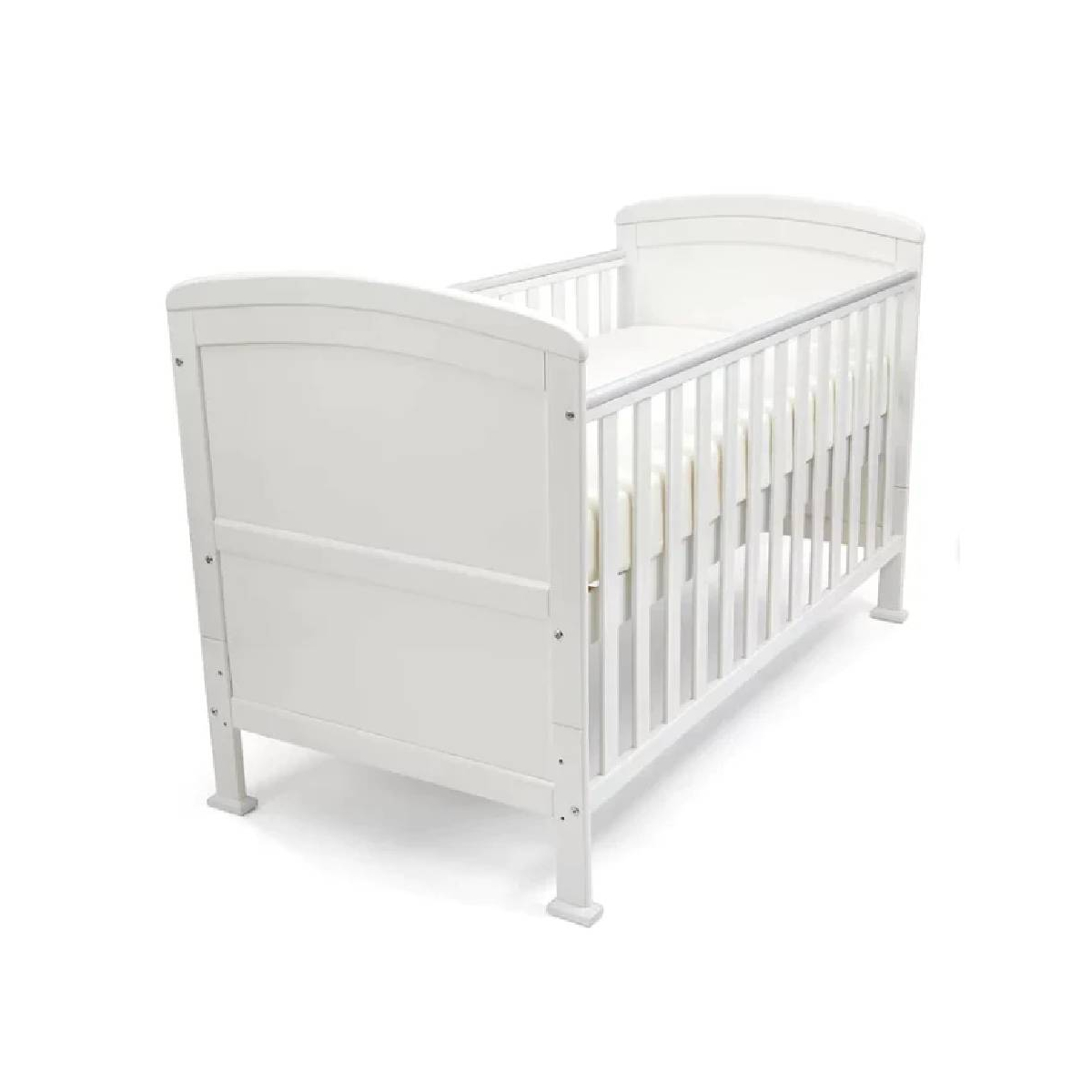 Aya Penelope Cot Bed/Toddler Bed (140 x 70cm) - White