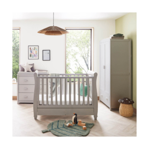 Babymore Eva Sleigh 3 Piece Roomset-Grey