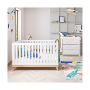 Babymore Mona 2 Piece Roomset-White
