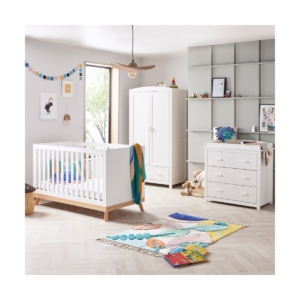 Babymore Mona 3 Piece Roomset-White