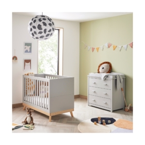 Babymore Mona Mini 2 Piece Roomset-Grey