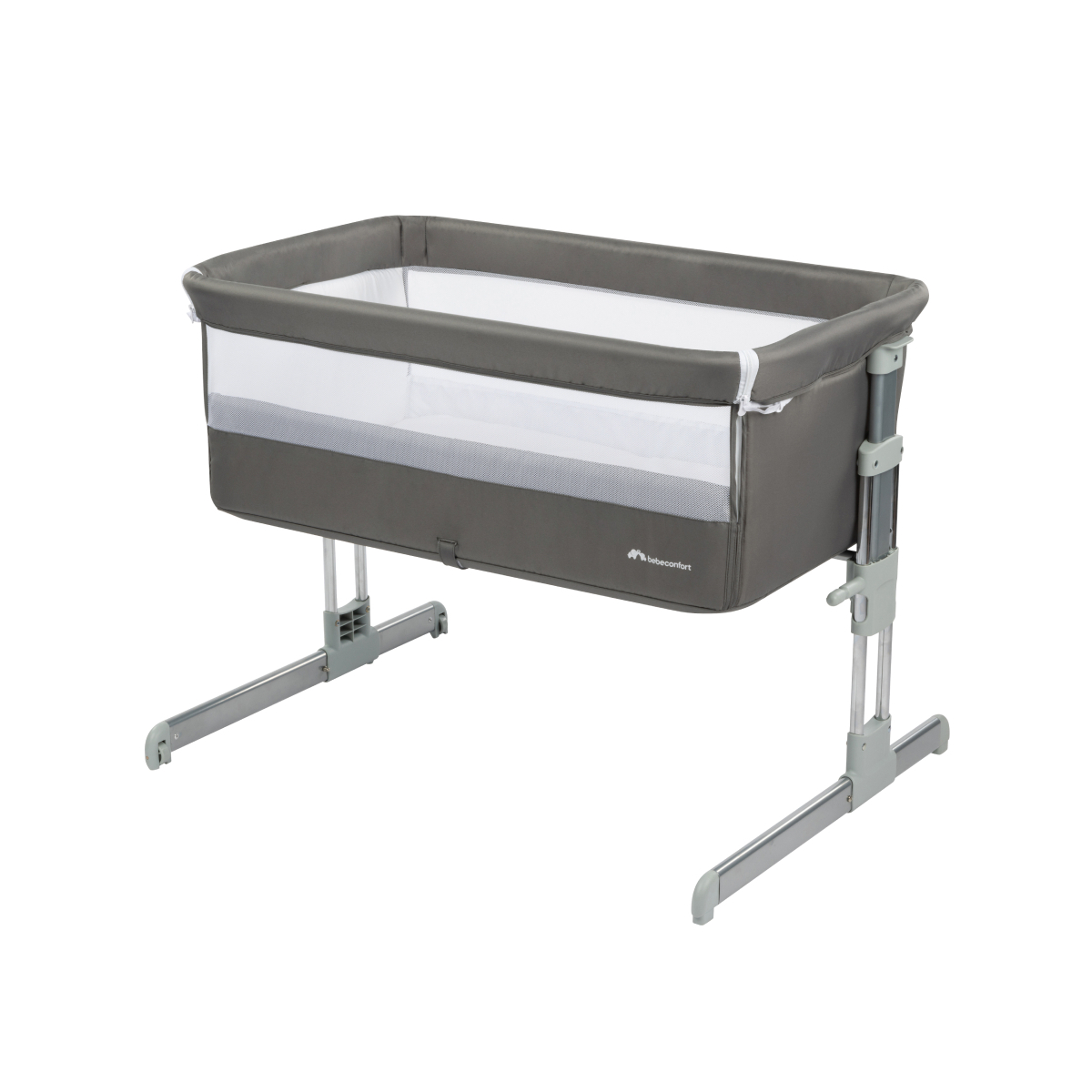Bebeconfort Calidoo Co-Sleeper Crib - Warm Grey