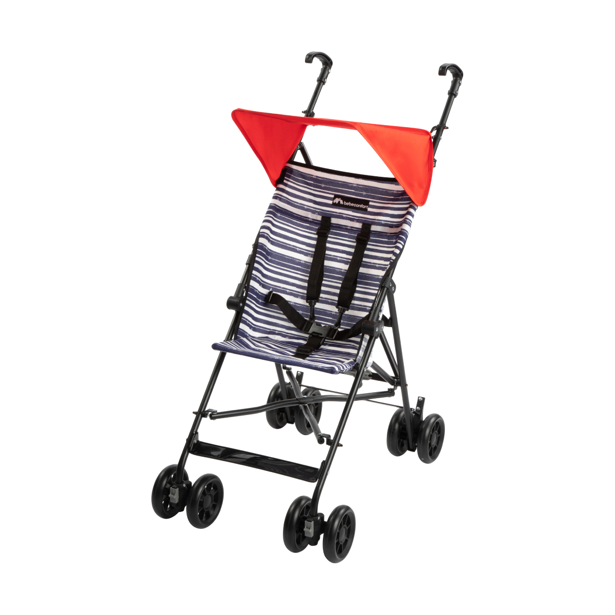 Bebeconfort Peps & Canopy Buggy - Blue Lines