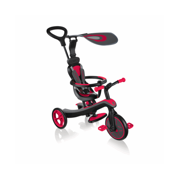 Globber Explorer Trike 4 in 1-Red
