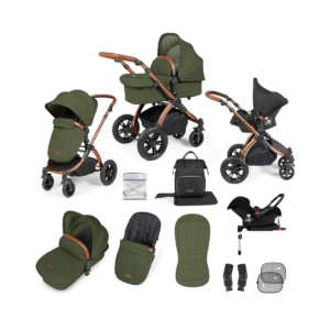 Ickle Bubba Stomp Luxe Bronze Frame Travel System with Galaxy Ca
