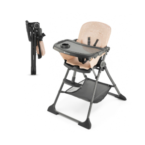 Kinderkraft Foldee Highchair - Pink