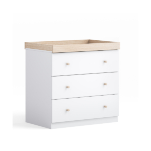 Little Acorn Burlington Dresser - White/Oak