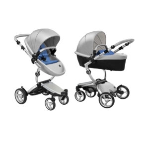 Mima Xari Complete 2in1 Pram System - Argento Blue