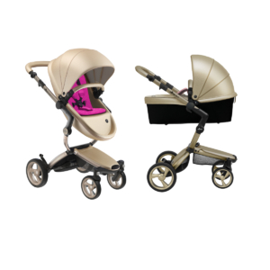 Mima Xari Complete 2in1 Pram System - Champagne Pink