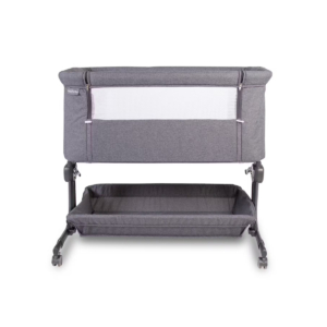 Red Kite Cozysleep Bedside Crib/Co Sleeper - Grey