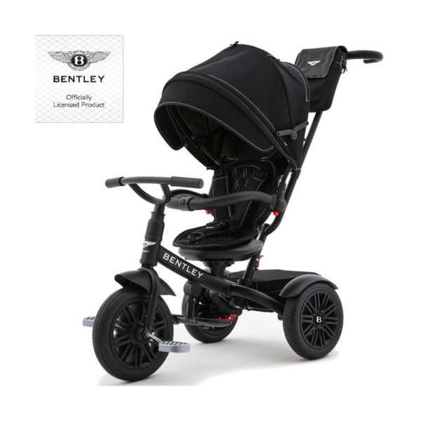 Roma Bentley 6 in 1 Trike - Black Edition/Matt Black