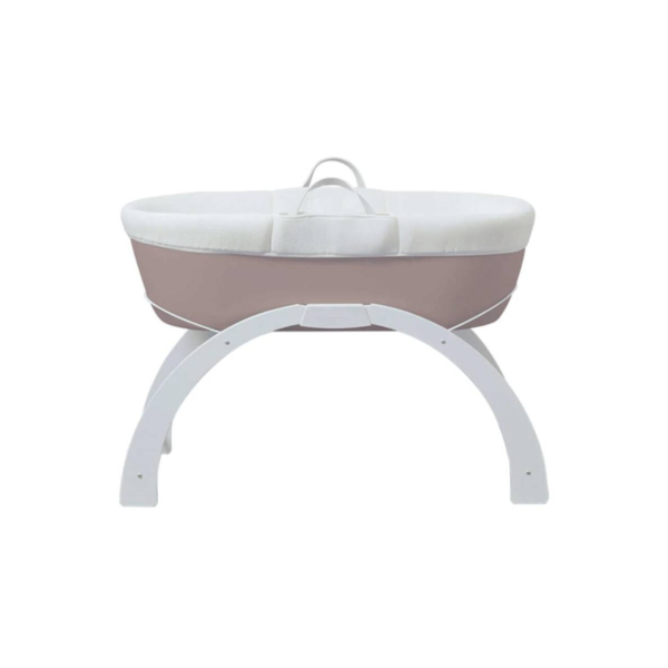 Shnuggle Dreami Moses Basket & Stand - Taupe