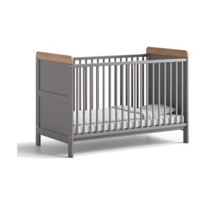 Aya Neo Cotbed - Grey/Oak