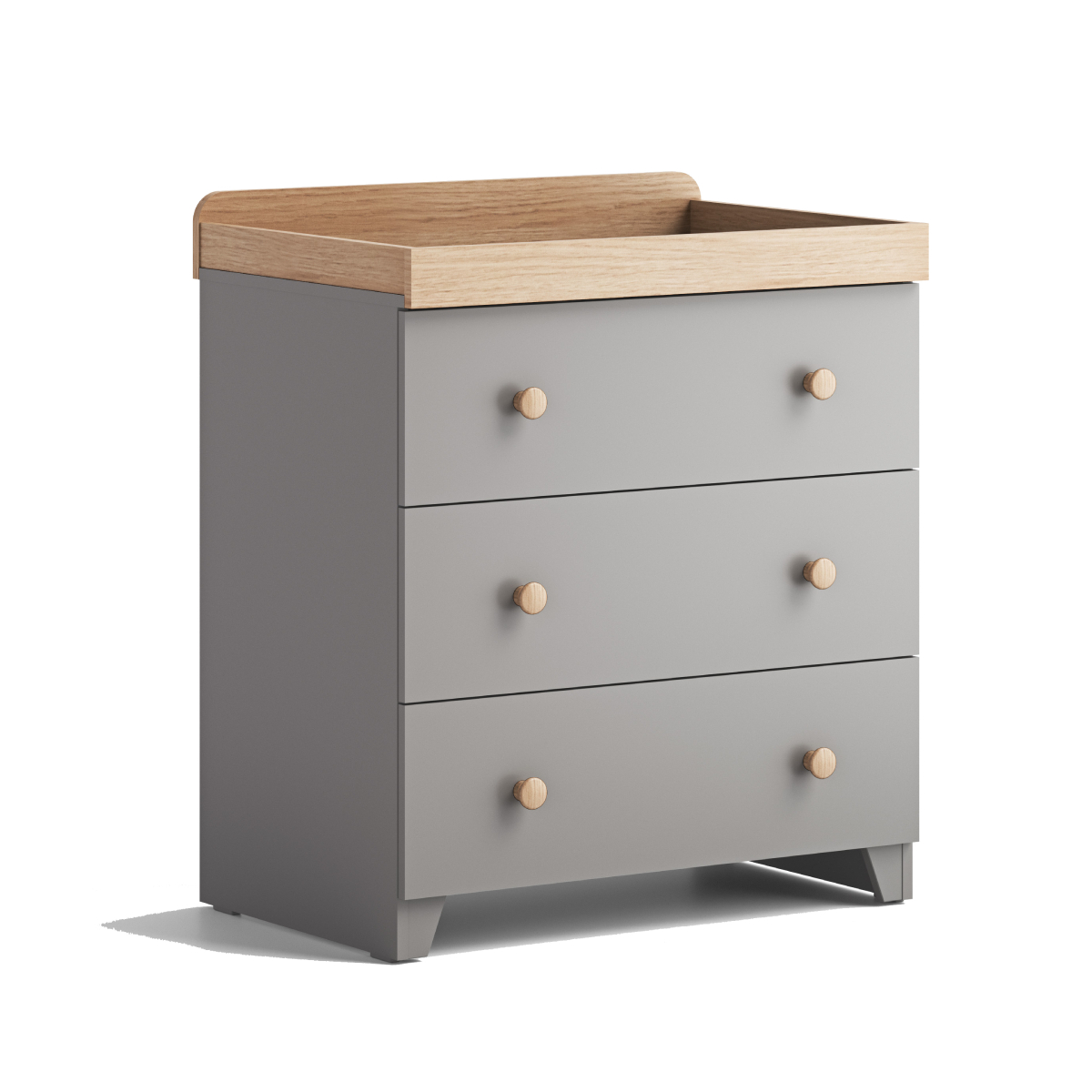 Aya Neo Dresser - Grey/Oak