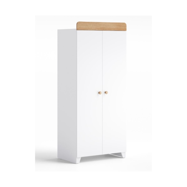 Aya Neo Wardrobe - White/Oak